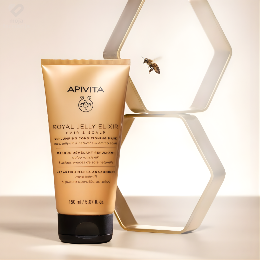 APIVITA Royal Jelly Elixir maska za kosu za jačanje i obnovu 150 ml