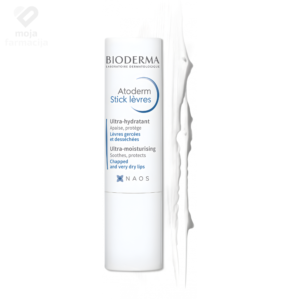 BIODERMA Atoderm Stick Levres za suhe usne 4g