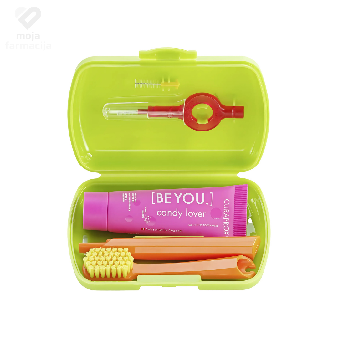 CURAPROX Putni set zeleni