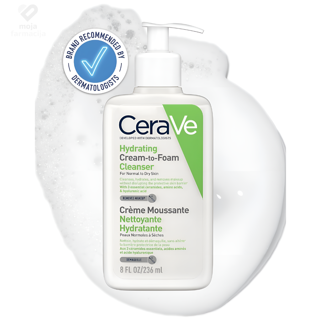 CERAVE Hidratantna kremasto-pjenušava emulzija