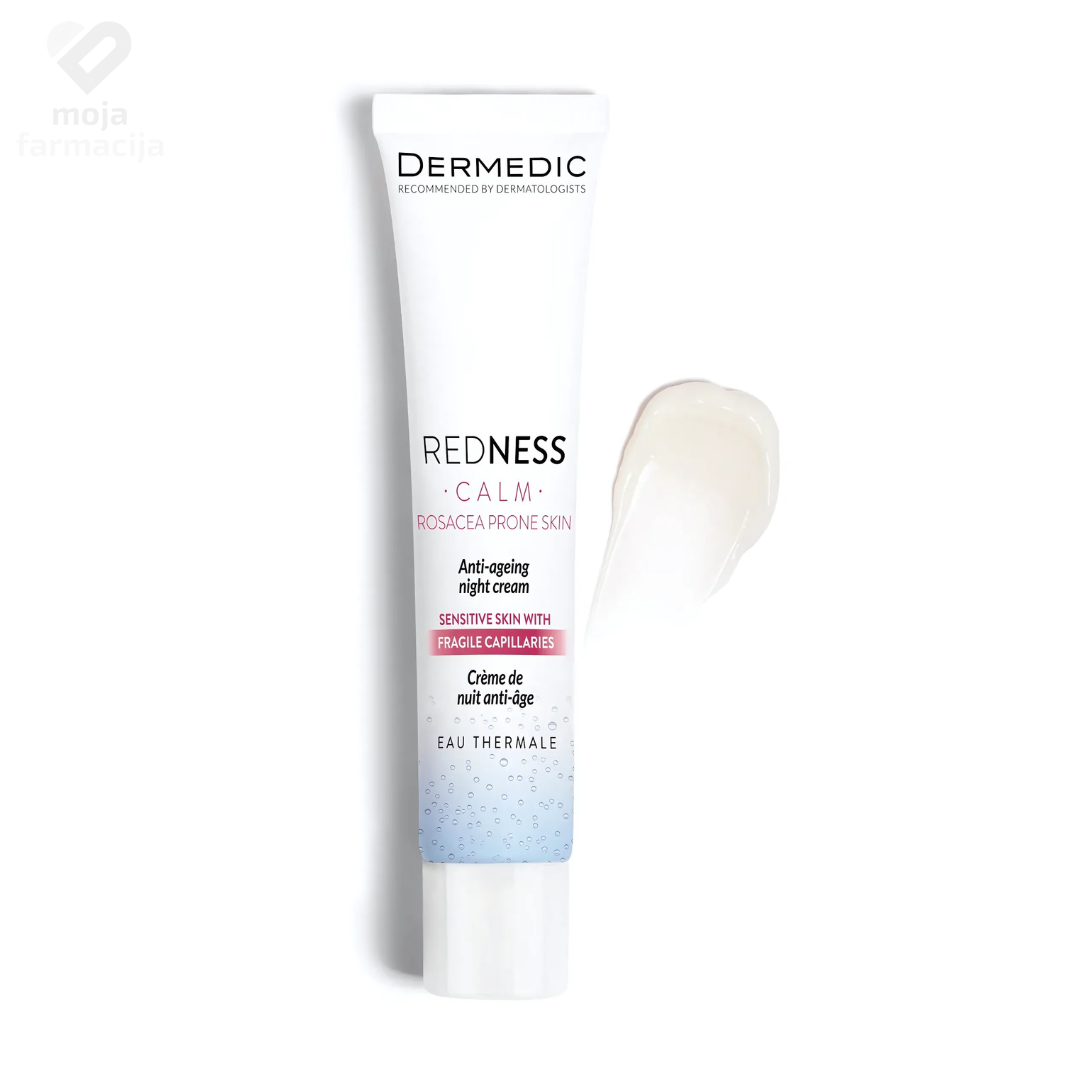 DERMEDIC Redness Anti-ageing noćna krema 40ml