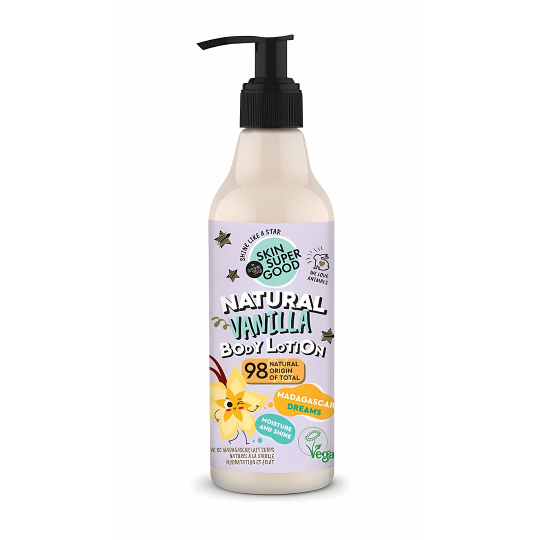 Slika proizvoda SKIN SUPER GOOD Losion za tijelo od vanilije 250ml iz online apoteke Moja Farmacija - BIH