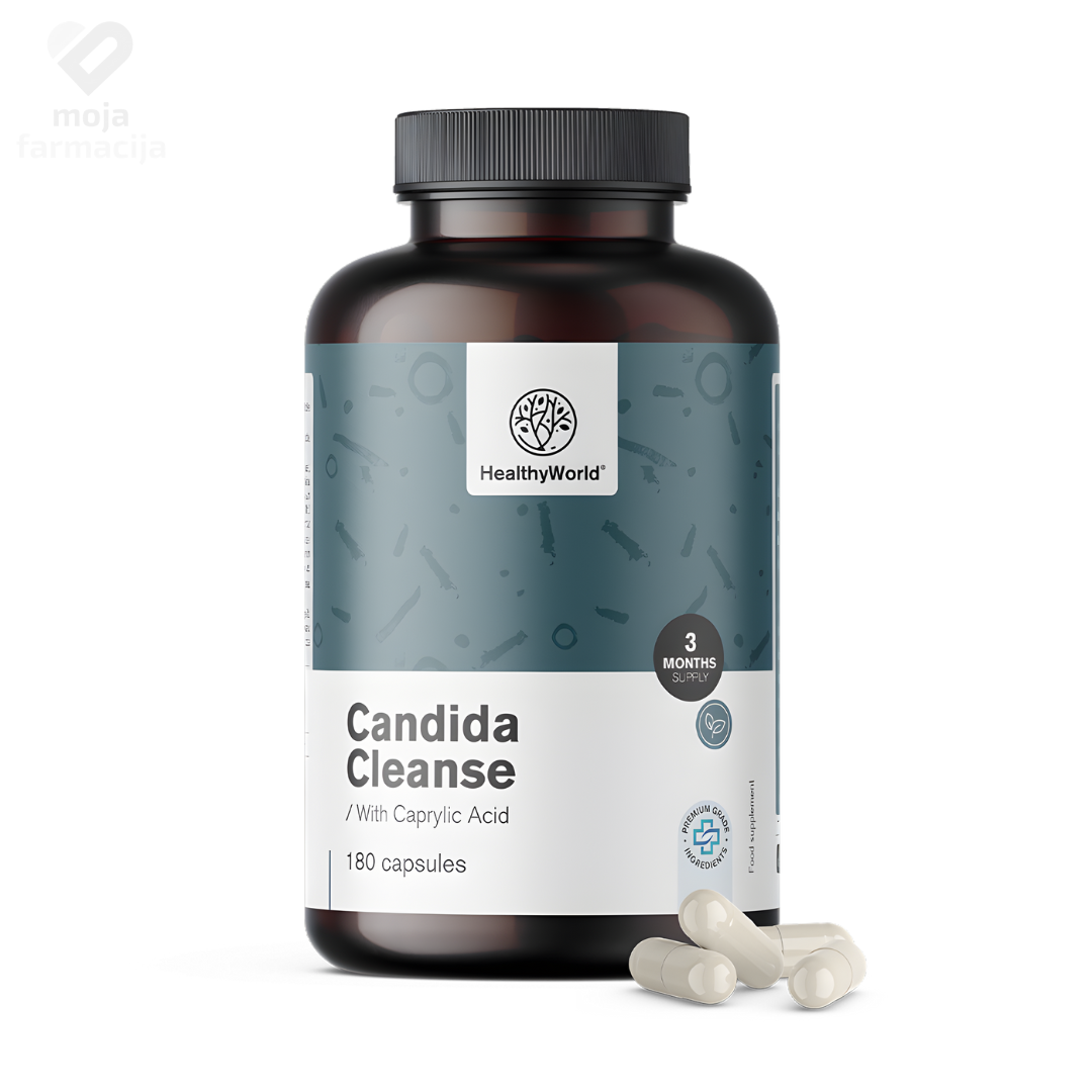 HealthyWorld Candida Cleanse – Kompleks za ravnotežu mikroflore