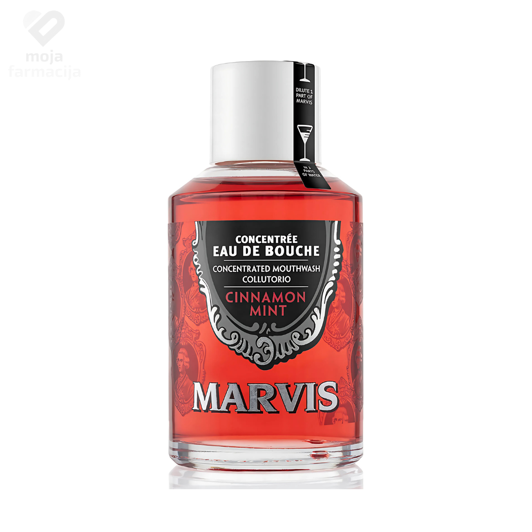 Slika proizvoda MARVIS Cinnamon Mint vodica za usta 120ml iz online apoteke Moja Farmacija - BIH
