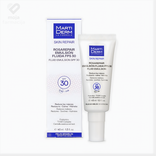 MartiDerm Rosarepair tečna emulzija SPF30 40ml