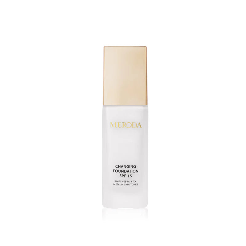 Slika proizvoda MERODA Changing Foundatin SPF15 - prilagođavajući puder za lice iz online apoteke Moja Farmacija - BIH