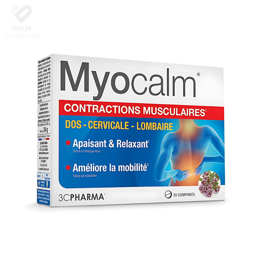 Myocalm tablete za bolove u leđima