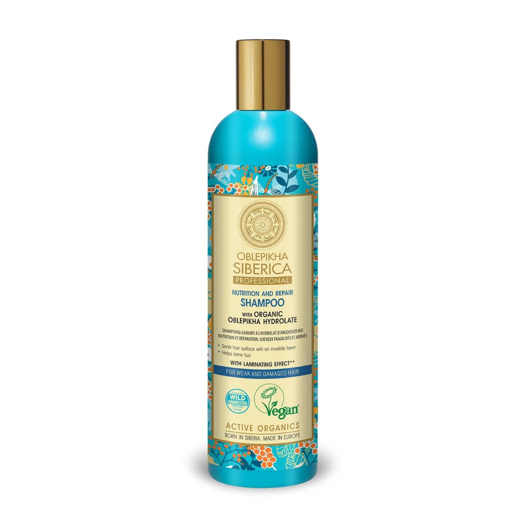 NATURA SIBERICA Oblepikha šampon za slabu i oštećenu kosu 400ml