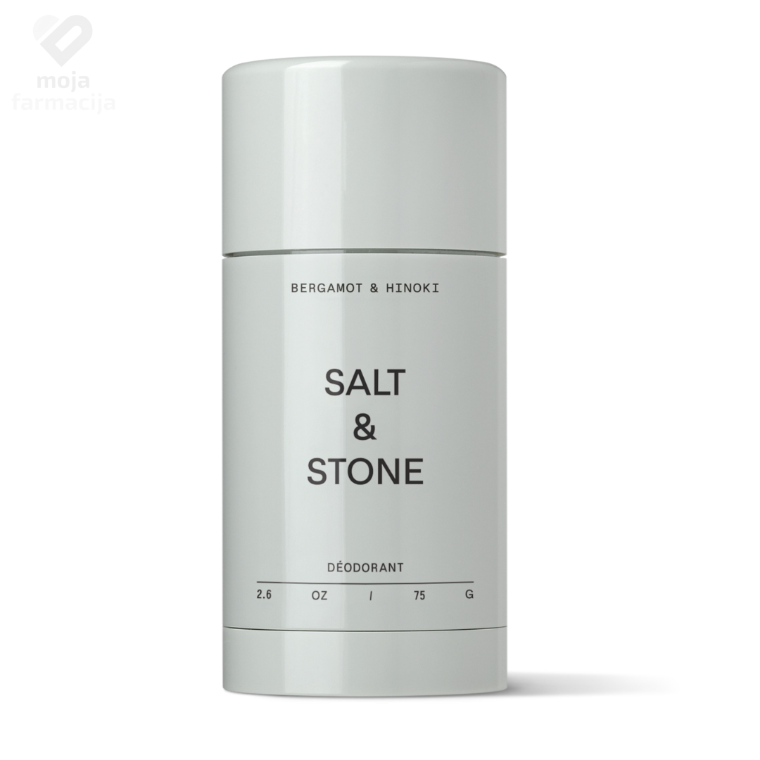 SALT & STONE Deodorant Bergamot i Hinoki