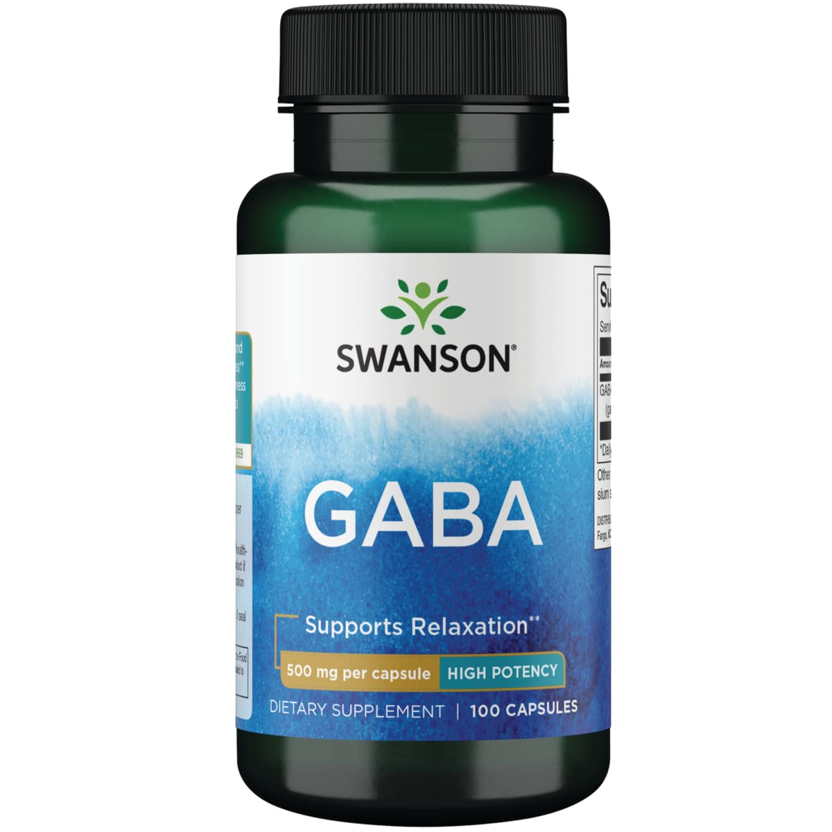 Slika proizvoda SWANSON GABA 500mg iz online apoteke Moja Farmacija - BIH