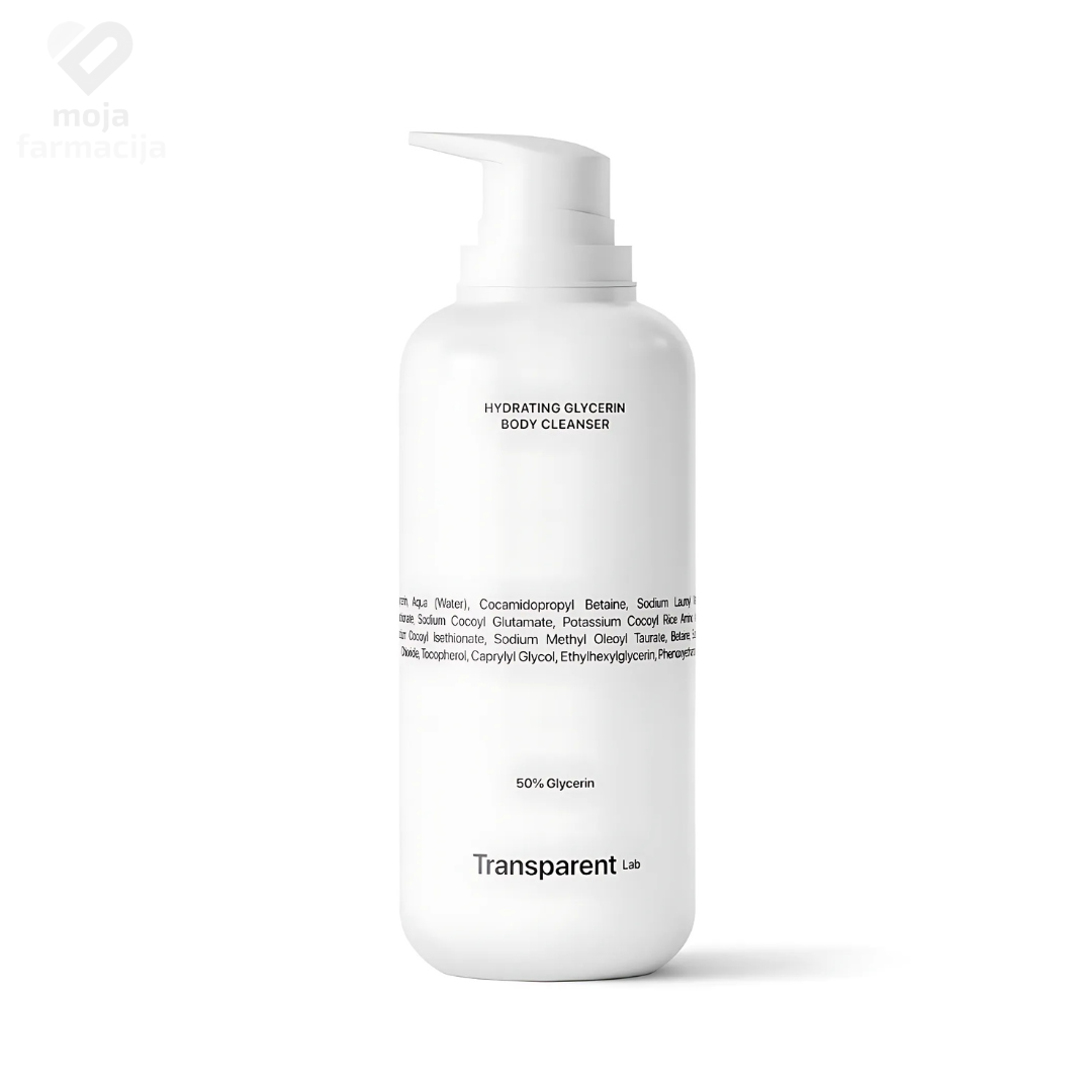 TRANSPARENT LAB Hydrating Glycerin Cleanser sa 50% glicerina 400ml