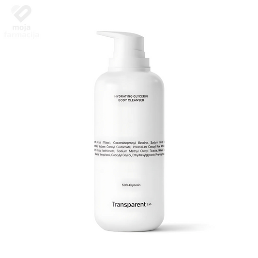 TRANSPARENT LAB Hydrating Glycerin Cleanser sa 50% glicerina 400ml
