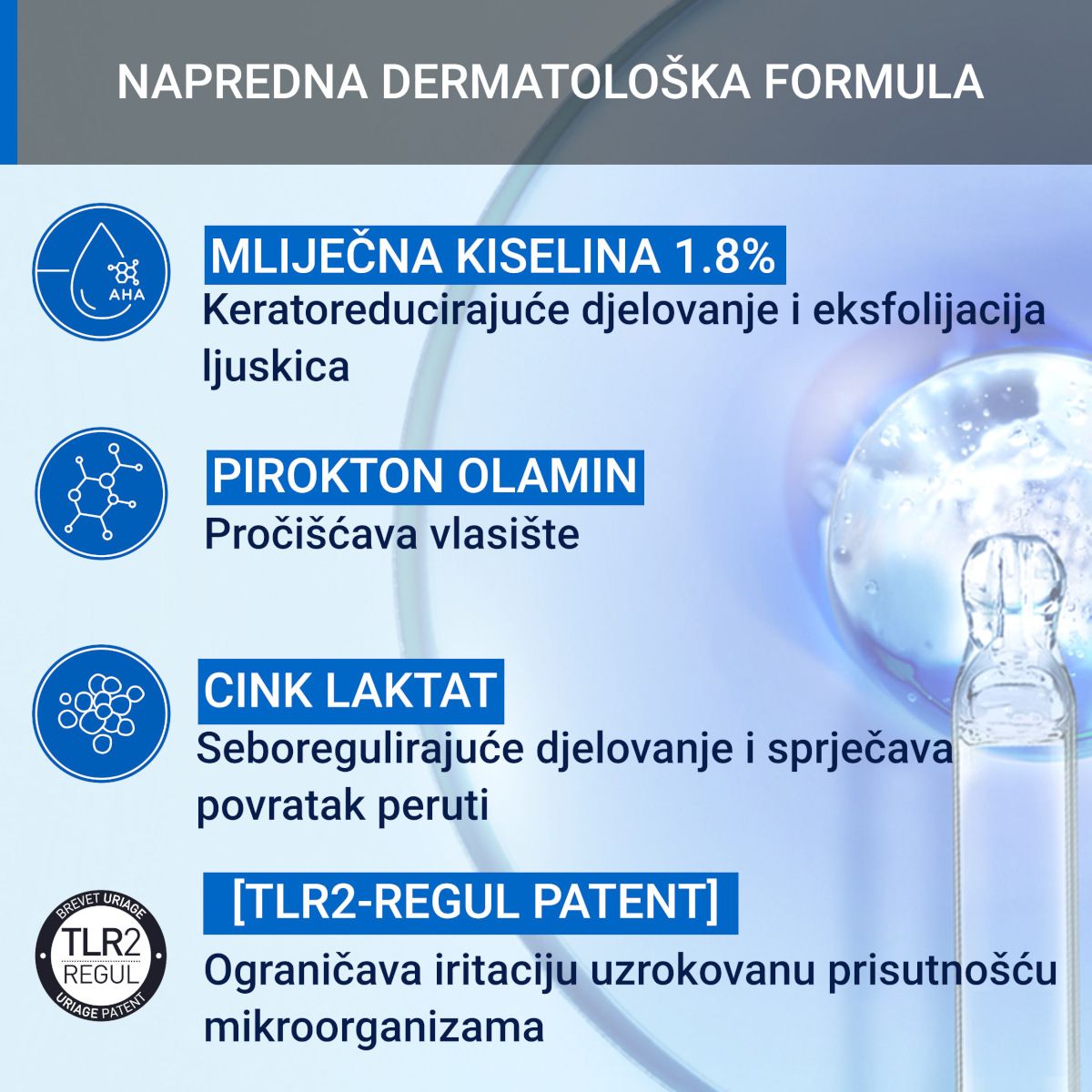 Slika proizvoda URIAGE D.S. Tretman šampon protiv peruti iz online apoteke Moja Farmacija - BIH