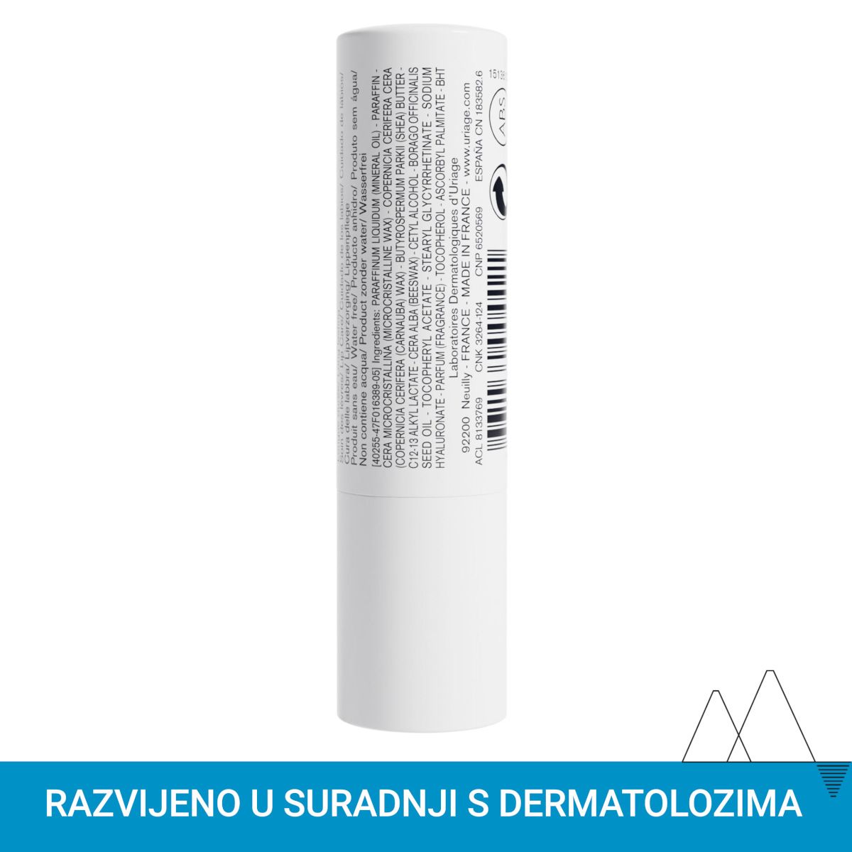 URIAGE Eau thermale hidratantni stik za usne