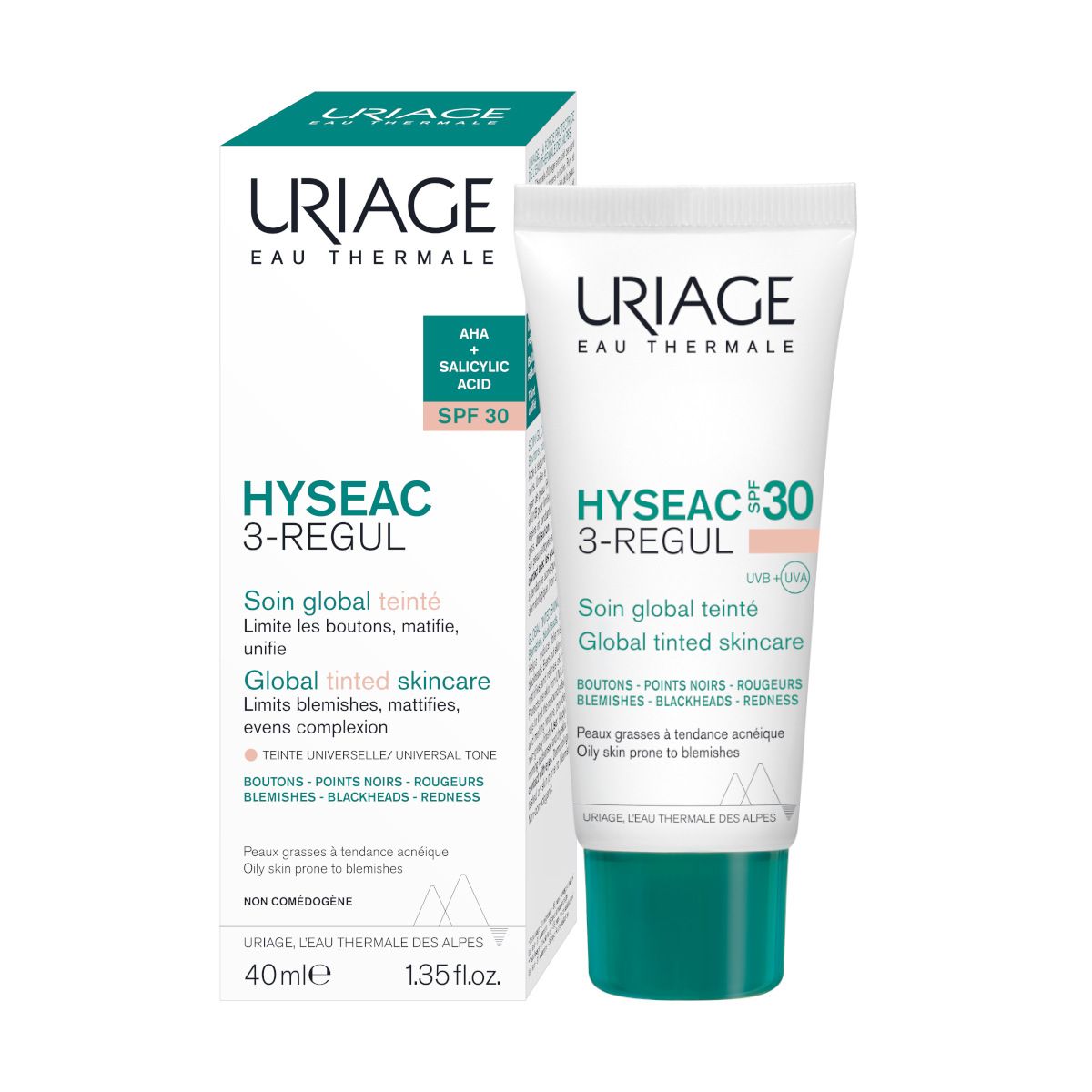 URIAGE Hyseac 3-Regular SPF30 tonirana