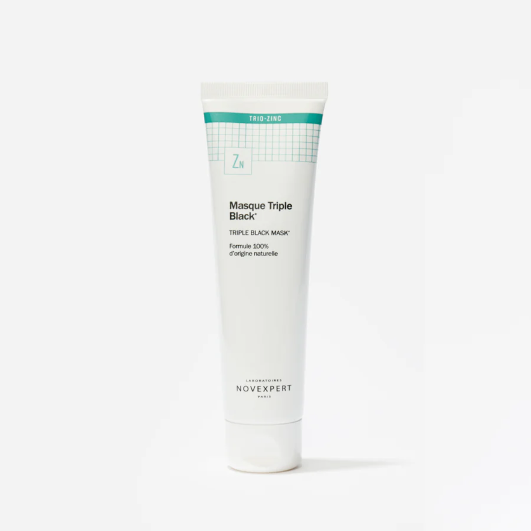 Slika proizvoda NOVEXPERT Trio Zinc trostruko crna maska za pročišćavanje i matiranje kože 70g iz online apoteke Moja Farmacija - BIH