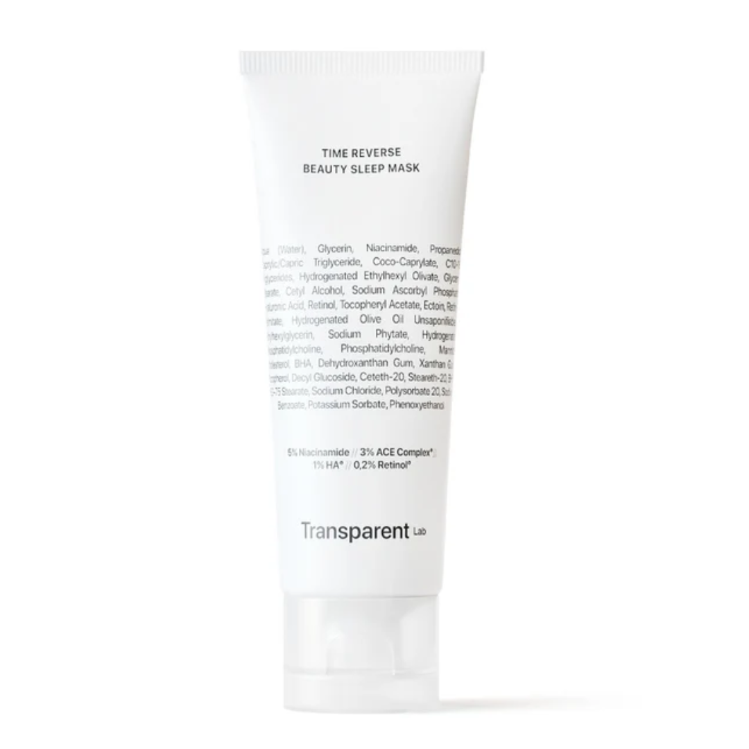 Slika proizvoda TRANSPARENT LAB Time Reverse Beauty Sleep Mask 75ml iz online apoteke Moja Farmacija - BIH