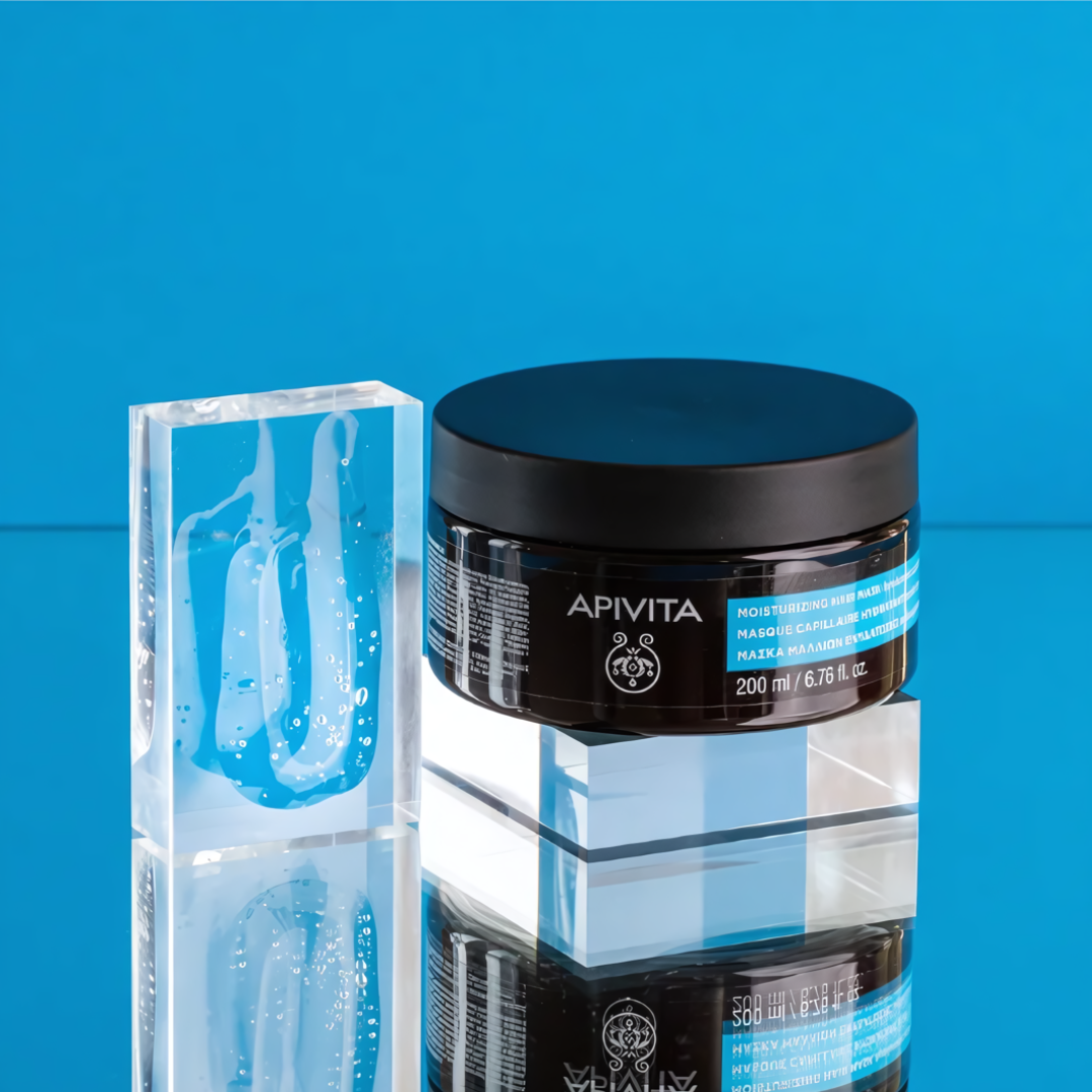 Slika proizvoda APIVITA Maska za hidrataciju kose - hijaluronska kiselina 200ml iz online apoteke Moja Farmacija - BIH