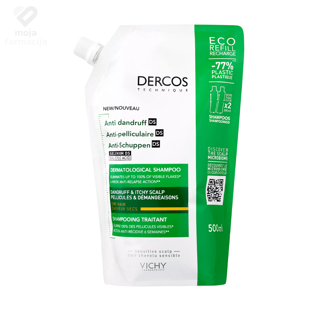 VICHY Dercos Anti-Dandruff šampon za suhu kosu