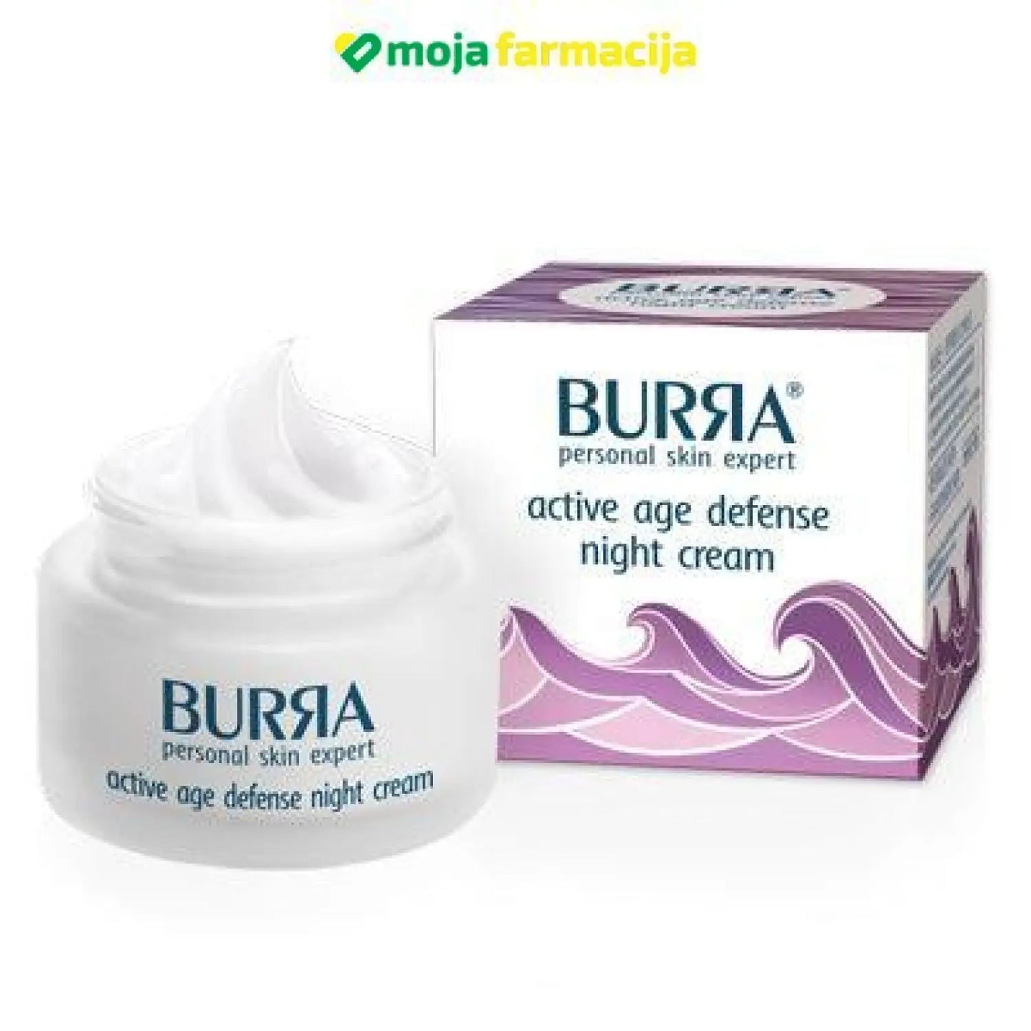 Slika proizvoda BURЯA Active Age Defense night cream / noćna krema iz online apoteke Moja Farmacija - BIH