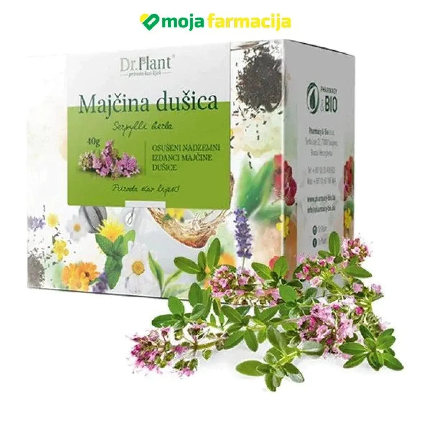 Slika proizvoda Dr.PLANT Čaj majčina dušica iz online apoteke Moja Farmacija - BIH
