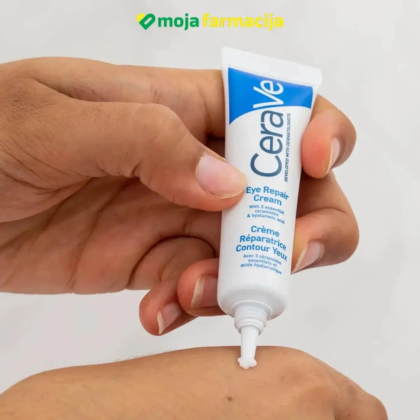 Slika proizvoda CeraVe Obnavljajuća krema za područje oko očiju iz online apoteke Moja Farmacija - BIH