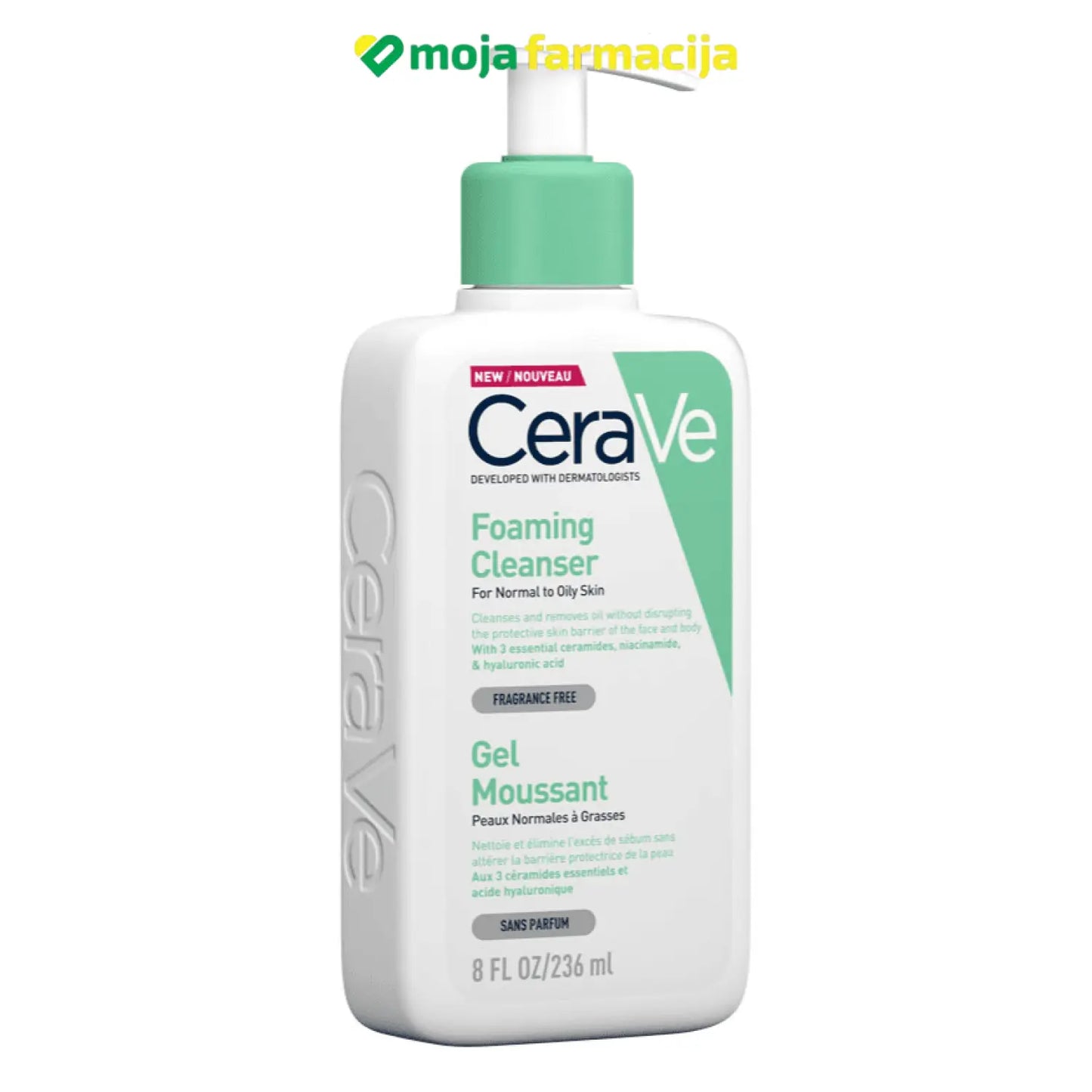 Slika proizvoda CeraVe Pjenušavi gel za čišćenje iz online apoteke Moja Farmacija - BIH