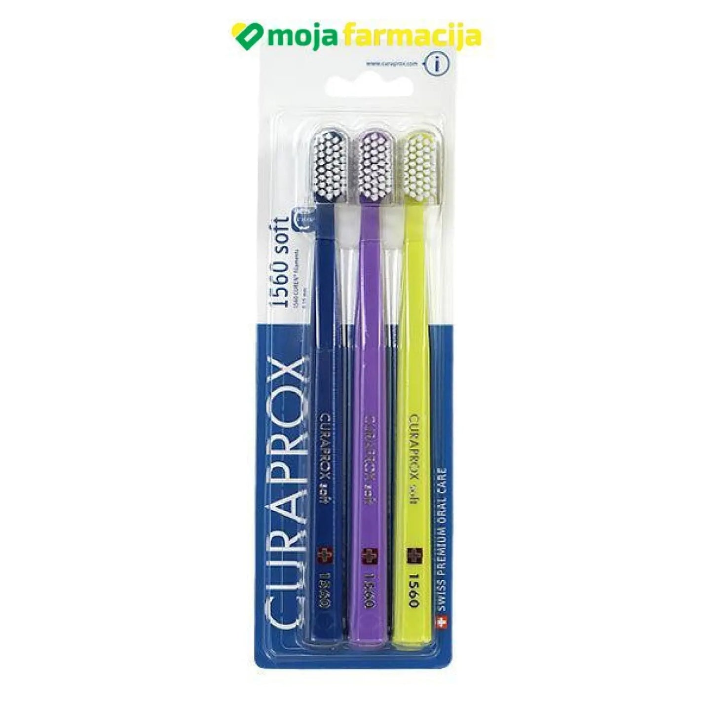 Slika proizvoda CURAPROX Četkice za zube CS 1560 ( 3 komada ) iz online apoteke Moja Farmacija - BIH
