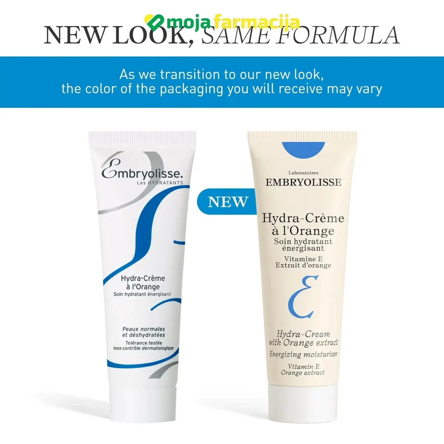 Slika proizvoda EMBRYOLISSE Hydra cream with orange extract iz online apoteke Moja Farmacija - BIH