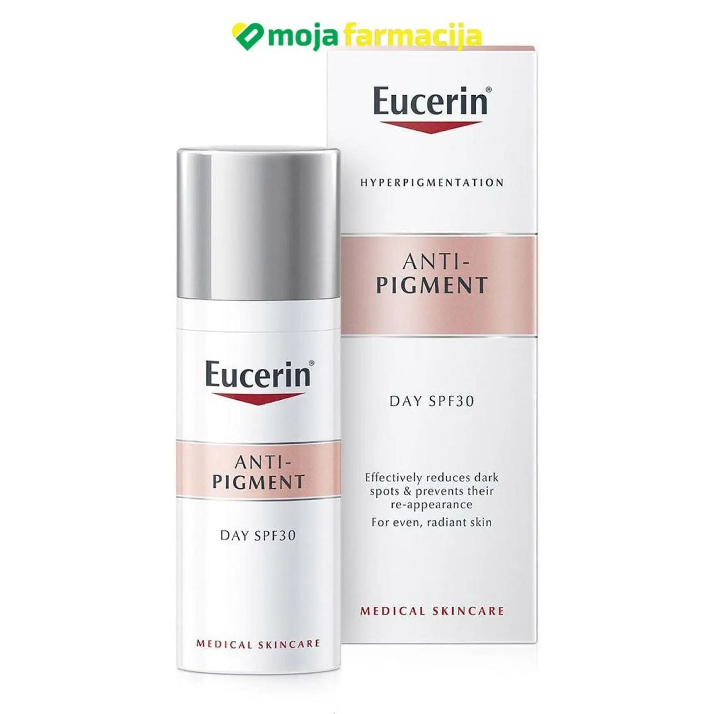 Slika proizvoda Eucerin Anti-Pigment dnevna njega SPF30 50ml iz online apoteke Moja Farmacija - BIH