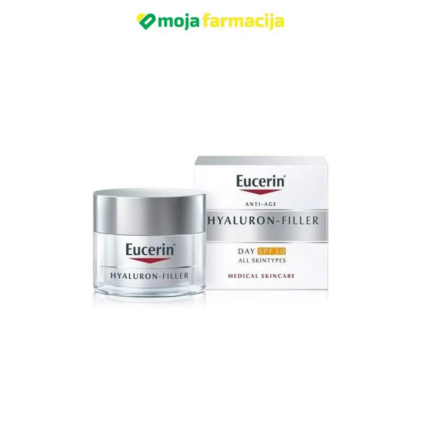 Slika proizvoda Eucerin HYALURON-FILLER Dnevna krema svi tipovi kože SPF30 50ml iz online apoteke Moja Farmacija - BIH