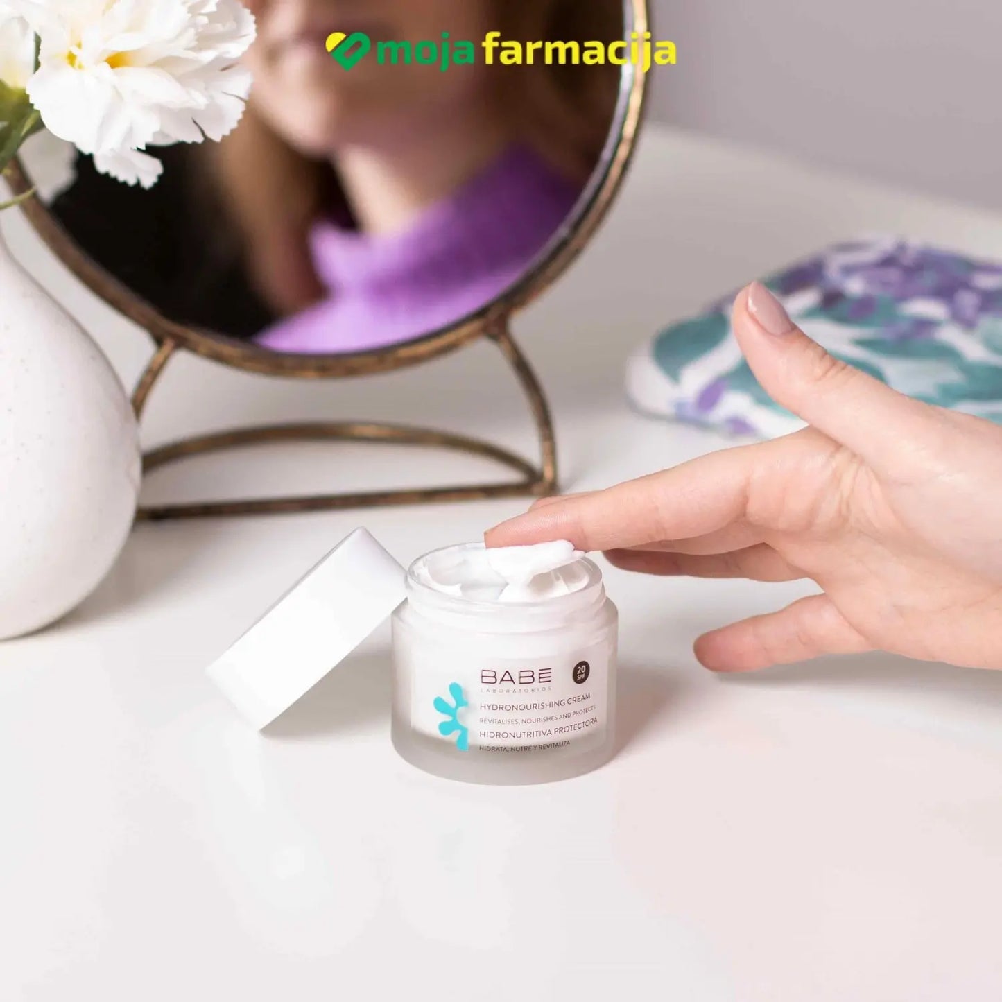 Slika proizvoda LABORATORIOS BABÉ Hidratantna hranjiva krema SPF20 iz online apoteke Moja Farmacija - BIH