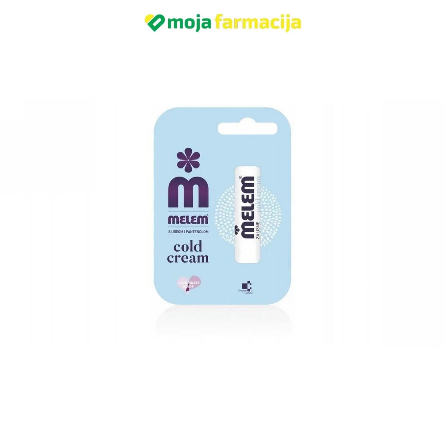 Slika proizvoda Melem Cold Cream hranjivi balzam za usne iz online apoteke Moja Farmacija - BIH
