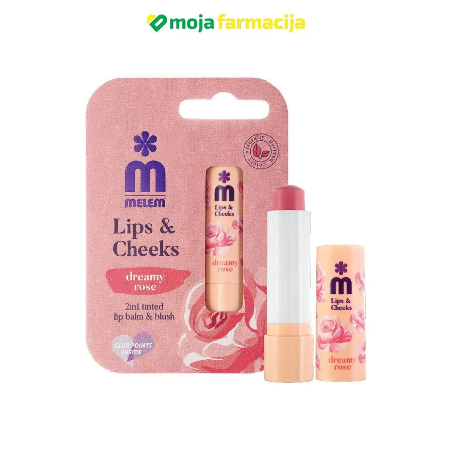 Slika proizvoda Melem Lips&Cheeks Dreamy Rose iz online apoteke Moja Farmacija - BIH