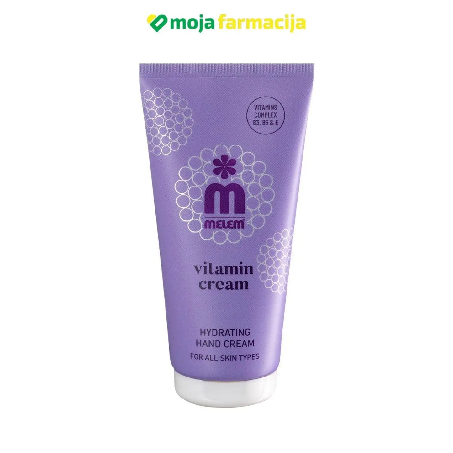 Slika proizvoda Melem Vitamin cream hidratantna krema za ruke iz online apoteke Moja Farmacija - BIH
