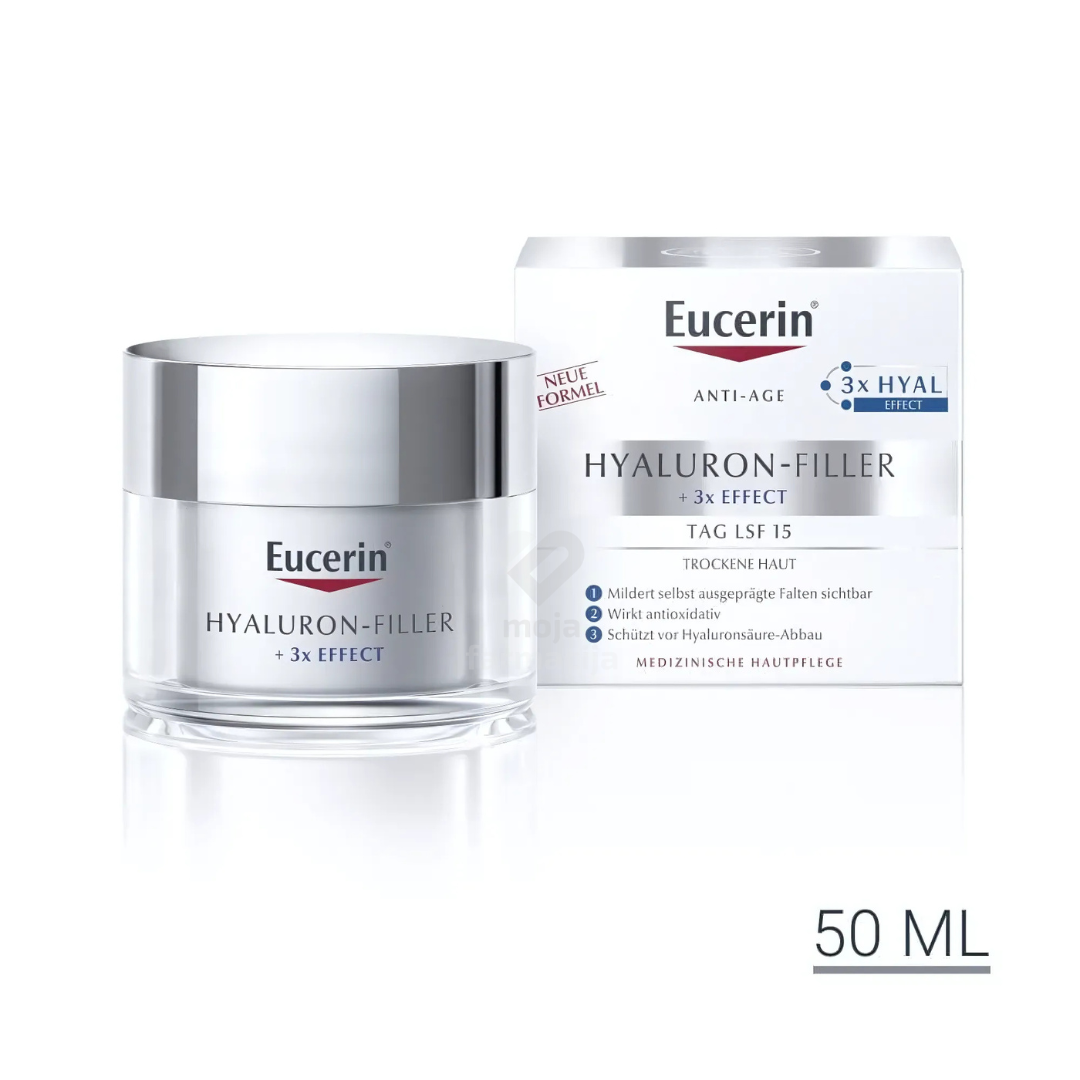 Eucerin HYALURON-FILLER Dnevna krema za suhu kožu spf15