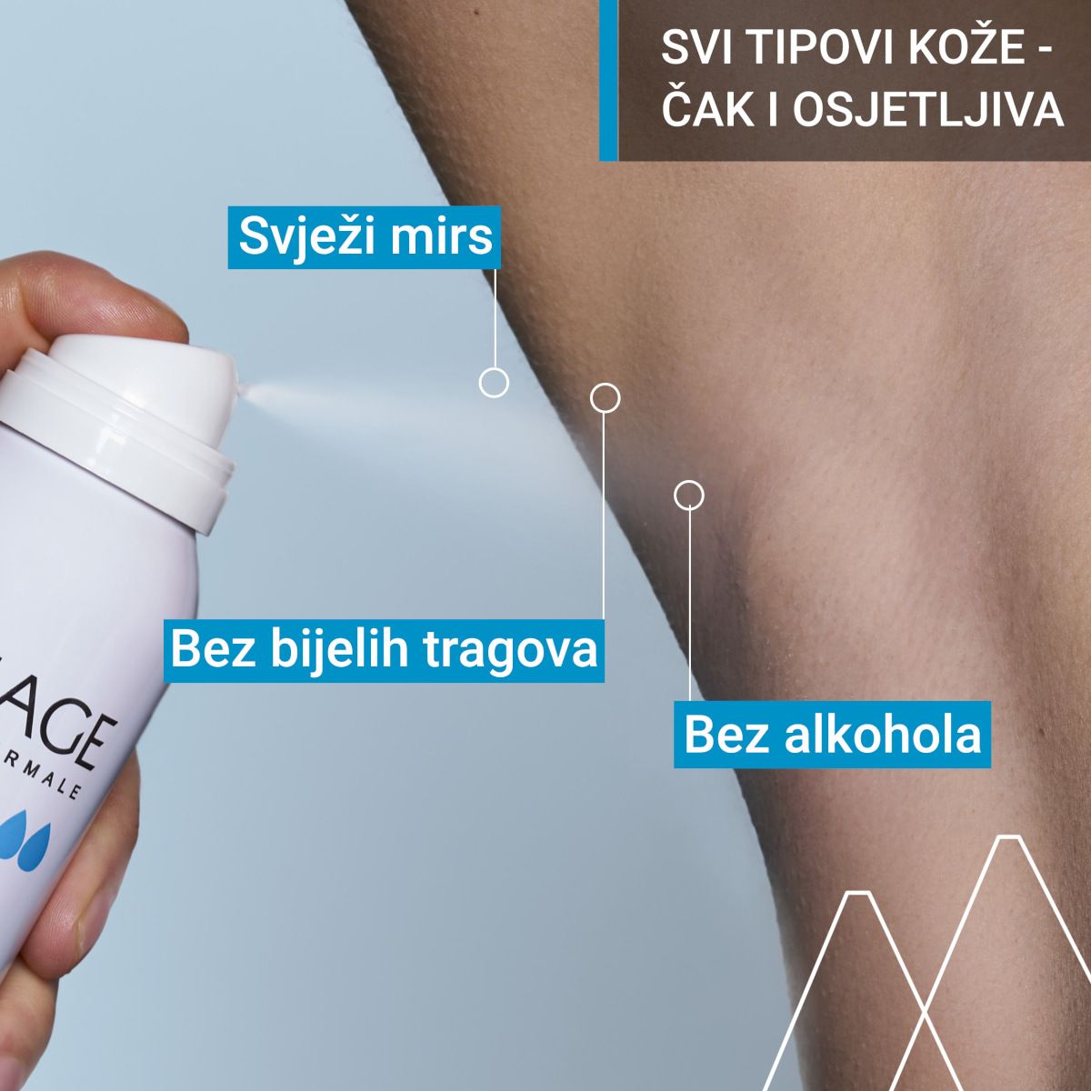URIAGE Deodorant fresh 125ml