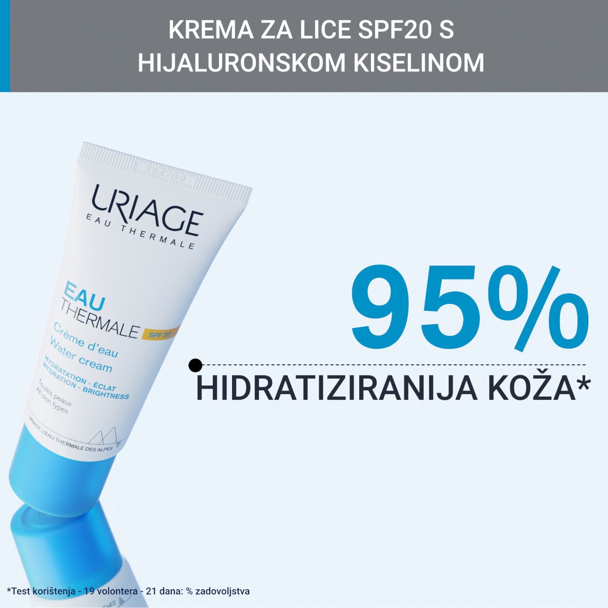 URIAGE Eau Thermale hidratantna krema SPF20