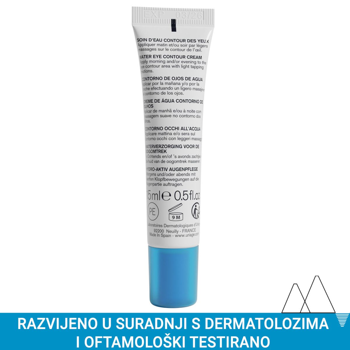URIAGE Eau thermal water krema za područje oko očiju