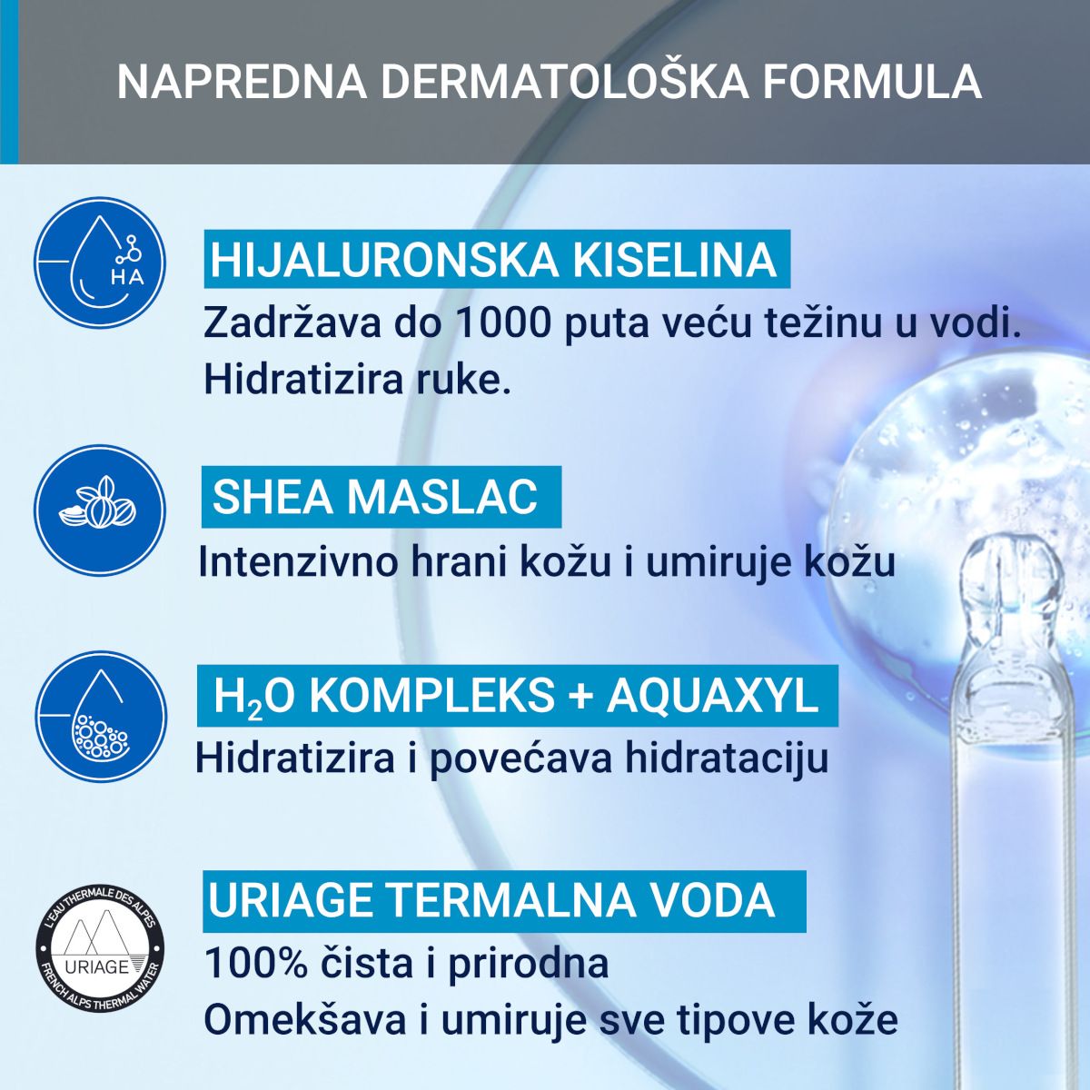 Slika proizvoda URIAGE Eauu thermale rich / bogata krema iz online apoteke Moja Farmacija - BIH