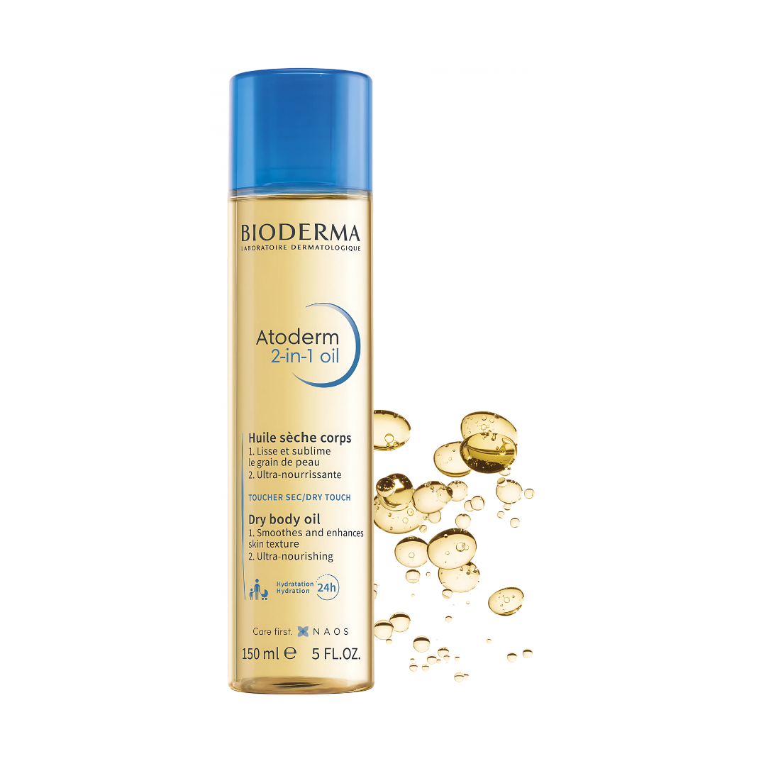 Slika proizvoda BIODERMA Atoderm 2u1 suho ulje 150ml iz online apoteke Moja Farmacija - BIH