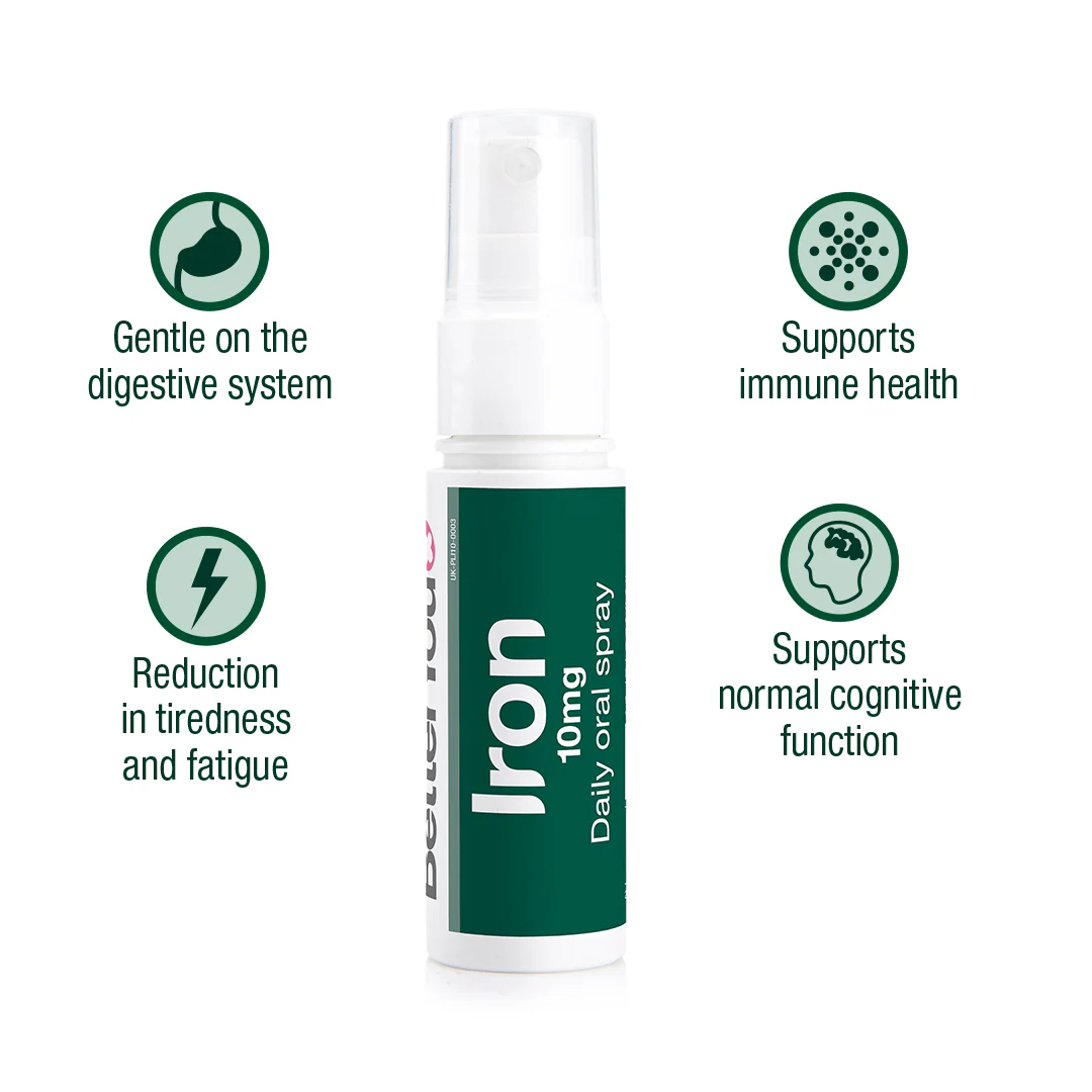 BetterYou Željezo 10mg oralni sprej 25ml
