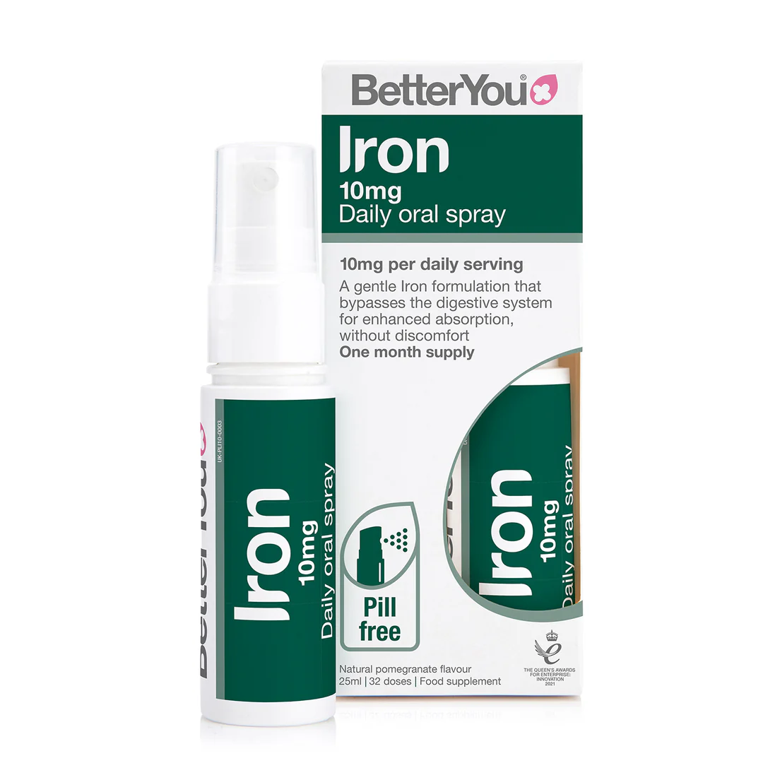 BetterYou Željezo 10mg oralni sprej 25ml