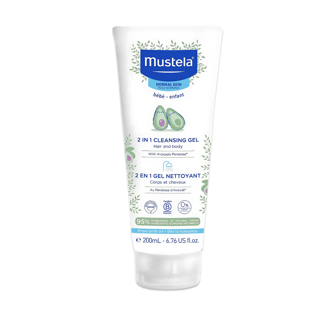 MUSTELA 2u1 Šampon za pranje kose i tijela 200ml