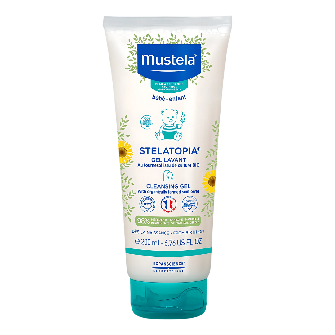Slika proizvoda MUSTELA Stelatopia gel za tuširanje 200ml iz online apoteke Moja Farmacija - BIH