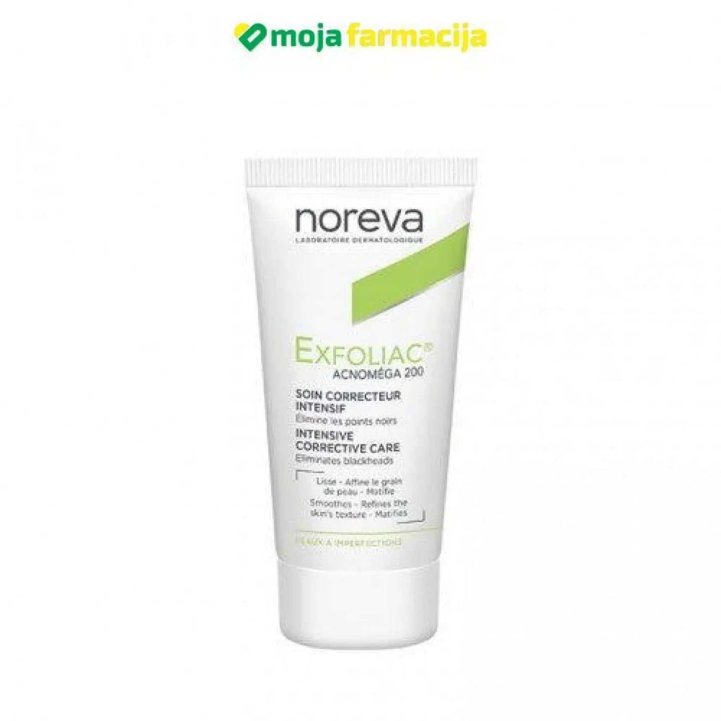 Slika proizvoda NOREVA Exfoliac Acnomega 200 intenzivna korektivna njega iz online apoteke Moja Farmacija - BIH