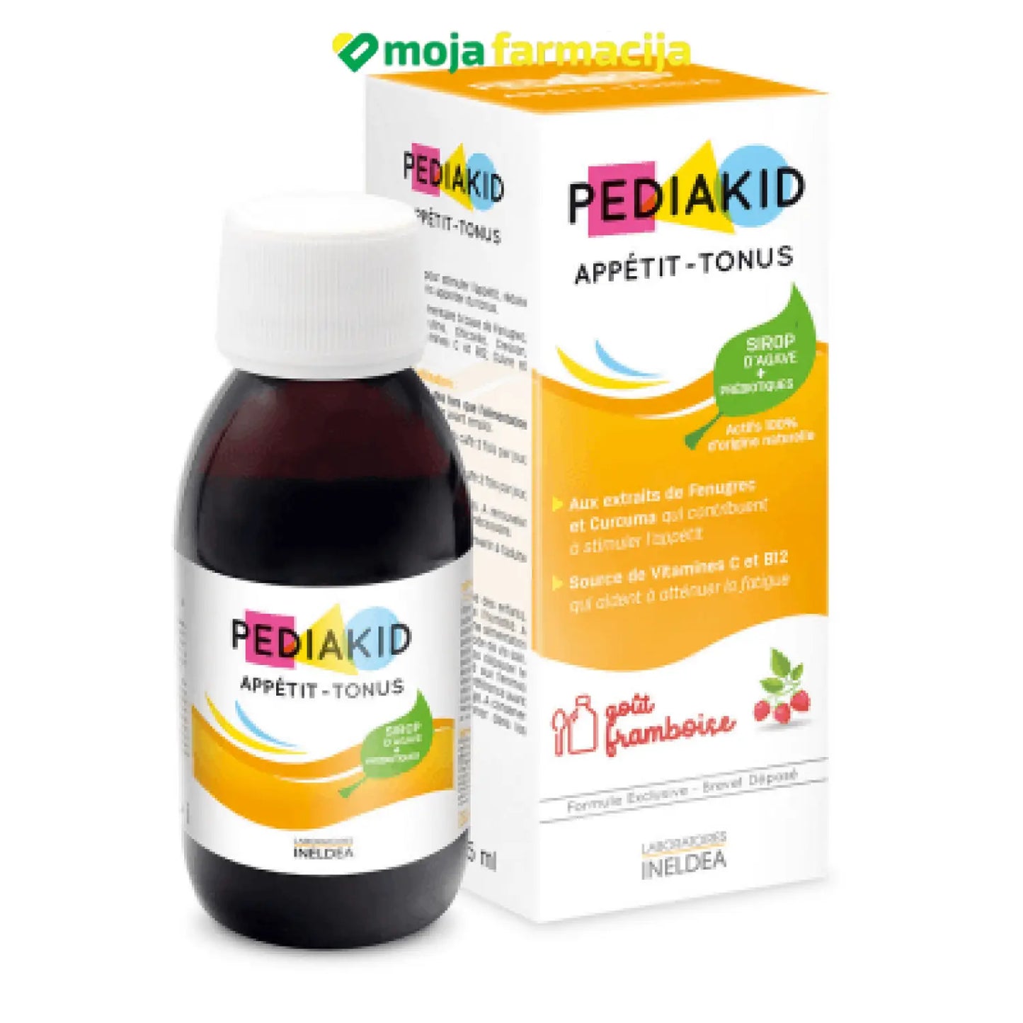 Slika proizvoda PEDIAKID Appétit-Tonus sirup za apetit iz online apoteke Moja Farmacija - BIH