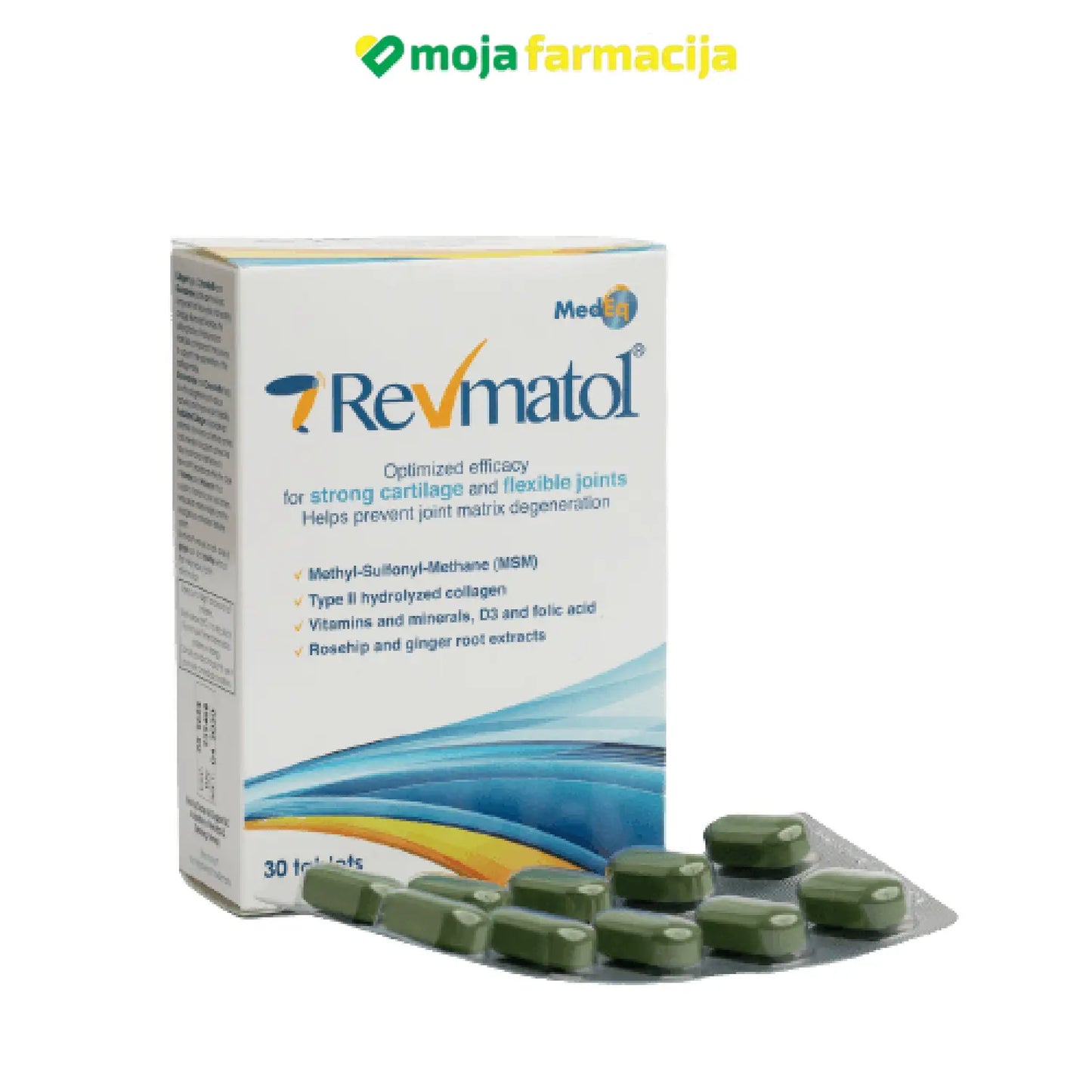 Slika proizvoda Revmatol tablete iz online apoteke Moja Farmacija - BIH