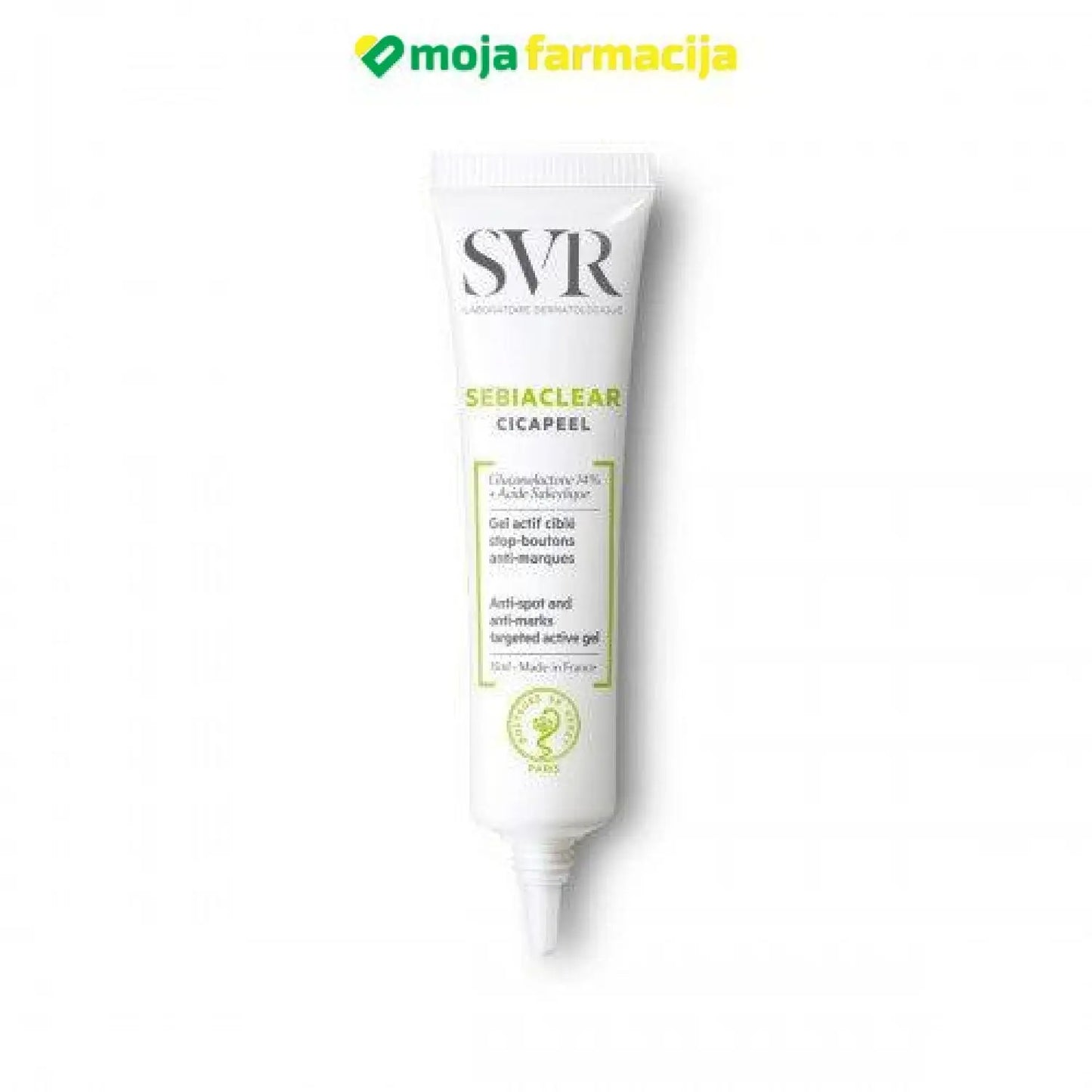 Slika proizvoda SVR Sebiaclear Cicapeel gel protiv nepravilnosti na koži iz online apoteke Moja Farmacija - BIH