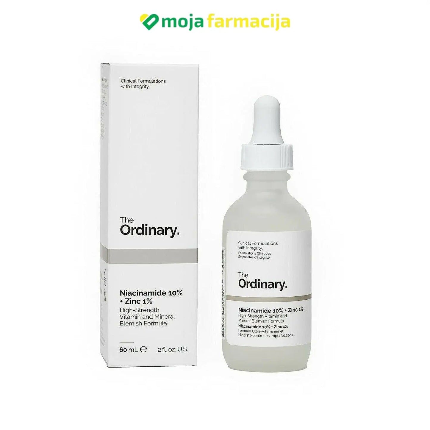 Slika proizvoda THE ORDINARY Niacinamid 10% + Zinc 1% 60ml iz online apoteke Moja Farmacija - BIH
